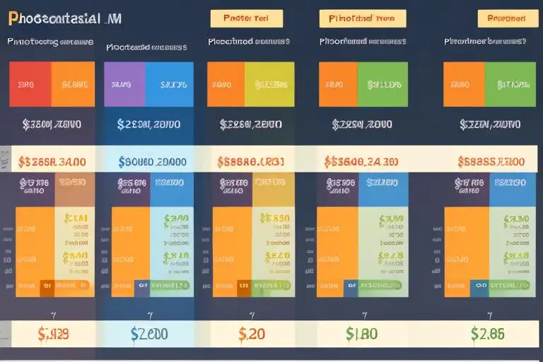 A breakdown chart displaying the expected Amazon FBA fee increases