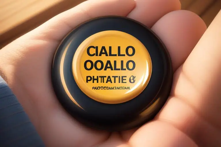 A button with 
