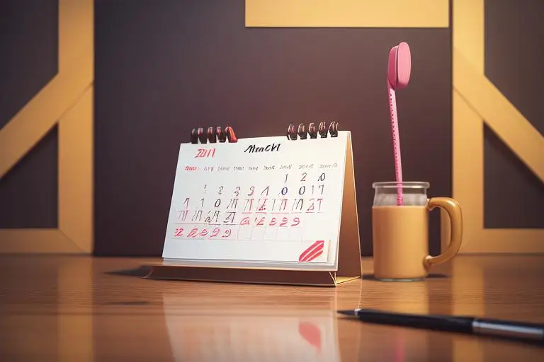 Calendar icon with the month of March highlighted