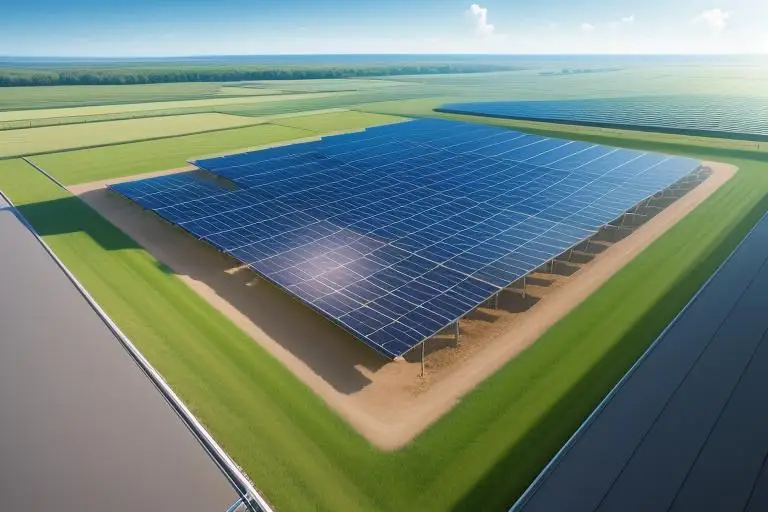 Solar panels field in Germany